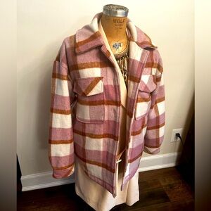 Garage Wool Plaid Jacket